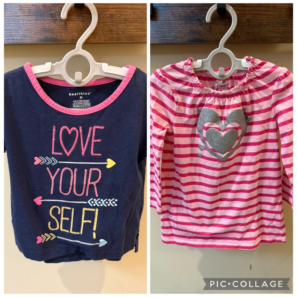 Jumping Beans Healthtex Toddler Girls Tops Size 3T